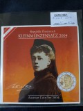 Austria 2004 - Set complet de euro bancar de la 1 cent la 2 euro, Europa