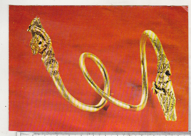bnk cp Bratara spirala de aur de la Cucuteni - Vedere - necirculata