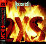 Vinil LP Nazareth - 2XS (EX) Promo FIRST PRESS Japan Vertigo 25PP-62 cu OBI &amp; Insert! Rock Hard 80s