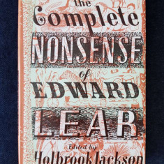 The Complete Nonsense of Edward Lear – Holbrook Jackson (ilustrata, lb. engleza)