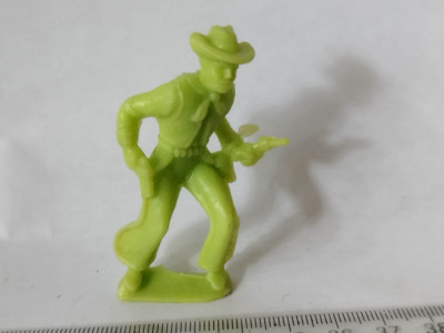 bnk jc KOHO - Figurine de plastic - Cowboy - verde - 6 cm foto