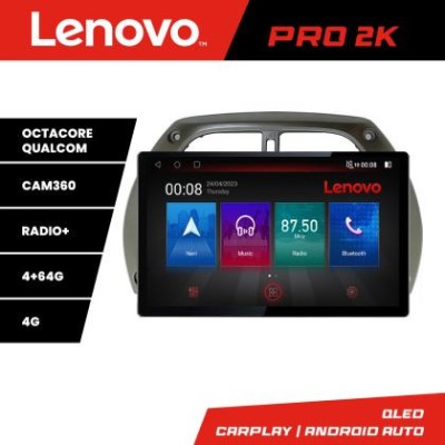 Navigatie Toyota Rav 4 2000-2004 Lenovo PRO 4+64 13 inch 2K android 4G DSP gps internet kit-rav4-old CarStore Technology foto