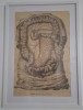 Litografie originală anatomică Tiedemann &ndash; &bdquo;Tabulae Arteriarum&rdquo; | Artă medicală științifică 1822, ilustrație vintage decorativă