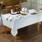 Fa?a de masa Valentini Bianco, Model Honey, 160&amp;#215;220 cm, culoare Alb