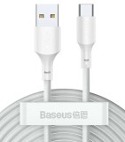 Cumpara ieftin Cablu alimentare si date Baseus Simple Wisdom, Fast Charging Data