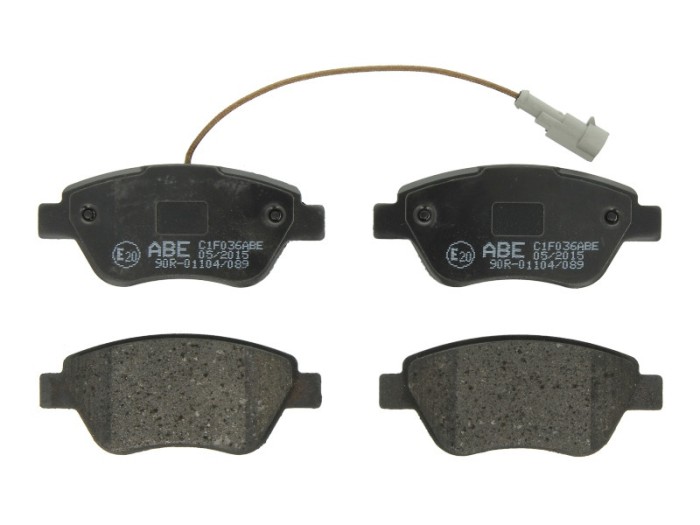 Set placute frana,frana disc PEUGEOT BIPPER Tepee (2008 - 2016) ABE C1F036ABE