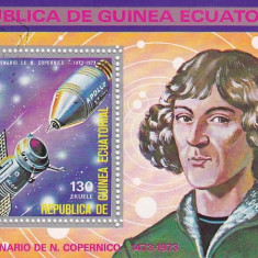 Eq. Guinea 1973 Space, perf. sheet, used I.043