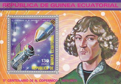 Eq. Guinea 1973 Space, perf. sheet, used I.043 foto