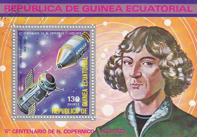 Eq. Guinea 1973 Space, perf. sheet, used I.043