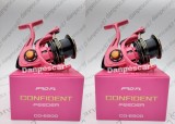 SET 2 Mulinete Feeder si Crap PRO FL CONFIDENT PINK Feeder CD6500 Long Cast