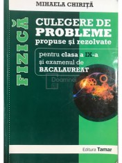 Mihaela Chirita - Fizica - Culegere de probleme propuse si rezolvate pentru clasa a IX-a si bacalaureat (Editia: 2014)
