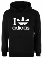 Hanorac UNISEX I love Adidas COD H534 foto