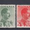 ROMANIA 1934 LP 108 REGELE CAROL II FARA POSTA UZUALE SERIE MNH