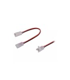 Cablu adaptor conector banda LED 8mm dual V-TAC
