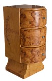 Comoda Art Deco din lemn masiv furniruit CAT02, Comode si bufete