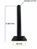 Manicot roata motocultor baza patrata (h 265mm - Hexagon 23mm) Innovative ReliableTools, Oem
