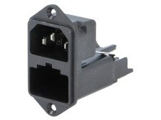 Conector Alimentare AC 10A 250V IEC 60320 KEC foto