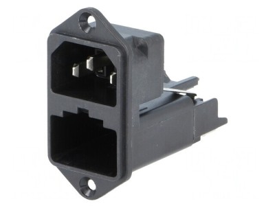 Conector Alimentare AC 10A 250V IEC 60320 KEC foto