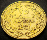 Cumpara ieftin Moneda exotica 25 PIASTRES - LIBAN, anul 1972 * cod 2375, Asia