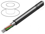 Cablu RS232 7x24AWG Ecranat cu Folie Al-PET PVC