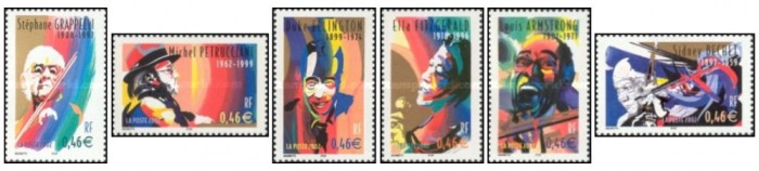 Franta 2002 - jazz, serie neuzata