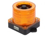Semnalizator Luminos și Acustic LED Ambră 10-30VDC IP66