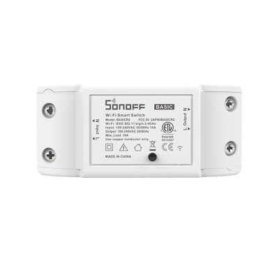 Releu wireless Wi-Fi Sonoff Basic R2 M0802010001 model nou foto