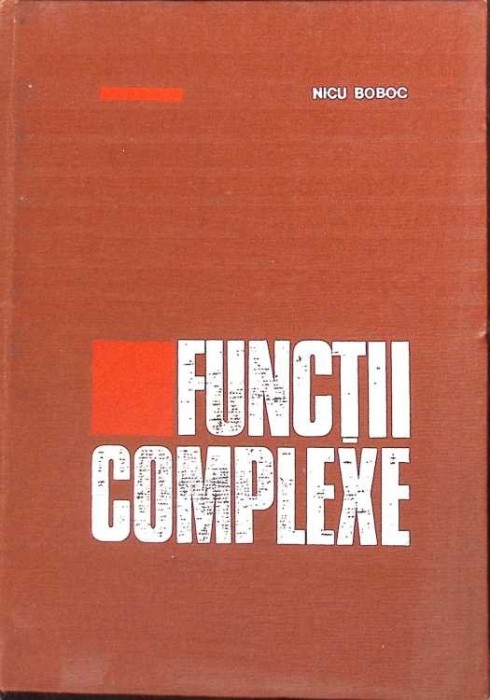 FUNCTII COMPLEXE-NICU BOBOC-272544