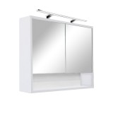 Cumpara ieftin Dulap cu oglindă Luna 80, alb, superior