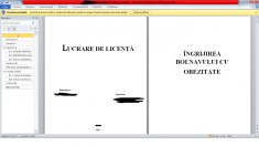 Licenta Asistent Medical generalist - ingrijirea pacientului cu obezitate foto