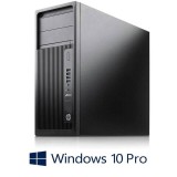 Workstation HP Z240 Tower, Quad Core E3-1270 v6, 16GB, Quadro P400, Win 10 Pro