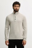 Barbour pulover de l&acirc;nă culoarea bej, cu turtleneck, MKN0585