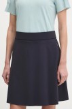 Sportalm fusta culoarea albastru marin, mini, evazati, 600085
