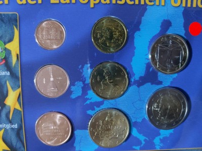 Euro set - Italia 2002-2010 , UNC foto