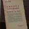 Octav Minar - Critica Literara in Secolul al XIX-lea