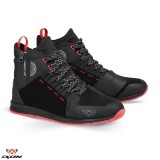 Ghete pentru scuter - motocicleta Urban barbati All Season Ixon model Freaky WP MS culoare: negru/rosu/alb (100% waterproof) 46
