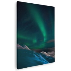 Tablou aurora borela - Luminile Nordului Tablou canvas pe panza CU RAMA 70x100 cm