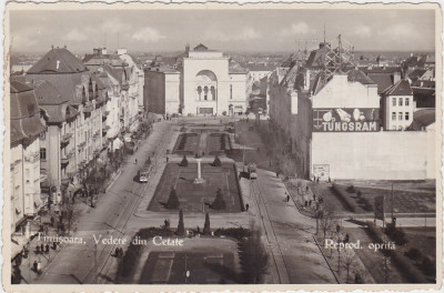 CP Timisoara Vedere din Cetate ND(1942) foto