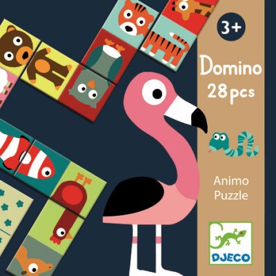 Domino Animo puzzle Djeco foto