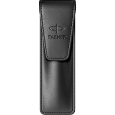 Etui piele Parker negru