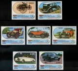 Cambodge 1986 - Masini de epoca, Mercedes, serie neuzata