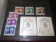 TIMBRE CONGO KENNEDY 1964