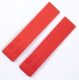 Cumpara ieftin Curea Natural Rubber Compatibila Tissot T-RACE &ndash; 21 mm &ndash; Roșu / Negru / Orange