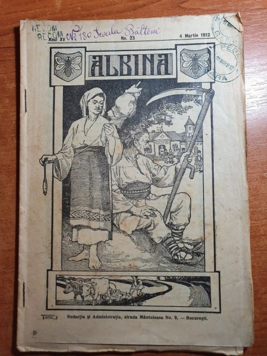 albina 4 martie 1912-100 ani de la nasterea lui nicolae cretulescu