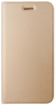 Husa tip carte cu stand Dux Ducis Skin Series aurie pentru Apple iPhone 11 Pro foto
