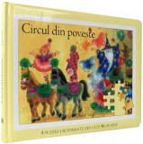 CIRCUL DIN POVESTE, 4 PUZZLE-URI FORMATE DIN CATE 96 PIESE