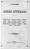 Vasile Alecsandri, SALBA LITERARĂ, Iași, 1857