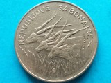 GABON-100 FRANCS 1975