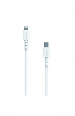 Cablu de date Anker MFI PowerLine Select USB-C - Lightning 0.91m White foto