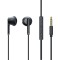 Casti cu Fir cu Microfon Jack 3.5mm, Haf-In-Ear - JoyRoom (JR-EW07) - Negru